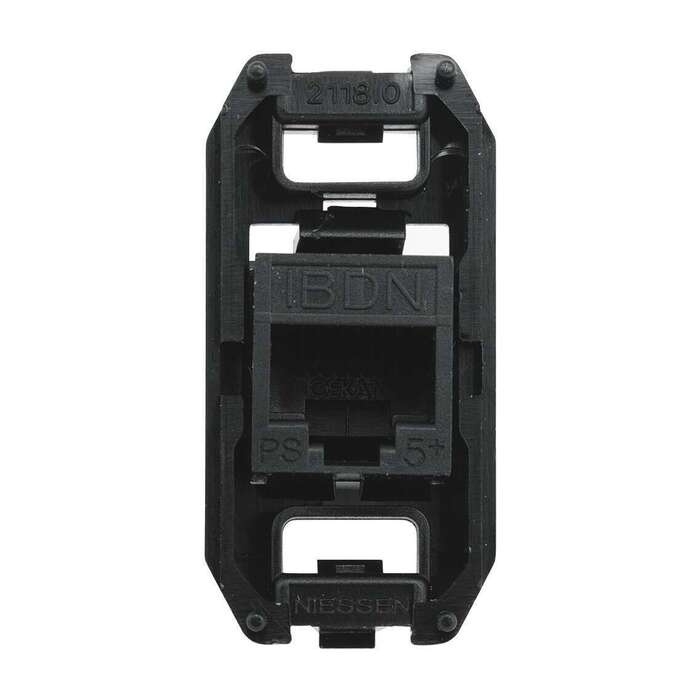 Розетка RJ45 ABB Sky 2CLA201850A1001 цвет черный купить онлайн с ...