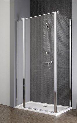 Душевой уголок Radaway EOS II KDJ 100 L прямоугольный, двери распашные, стекло прозрачное