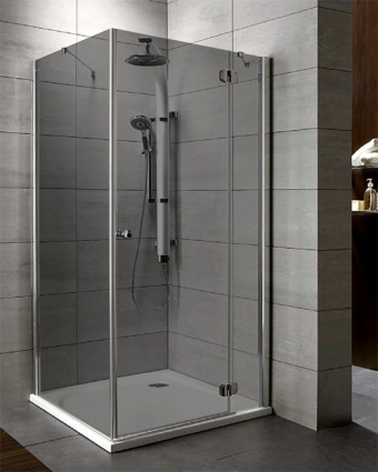 Душевой уголок Radaway Torrenta KDJ 100x80 стекло графит R прямоугольный, двери распашные