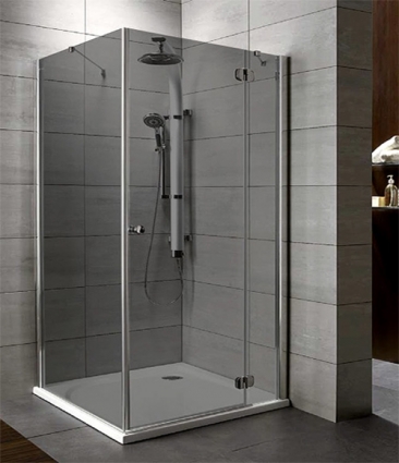 Душевой уголок Radaway Torrenta KDJ 120x80 стекло графит R прямоугольный, двери распашные