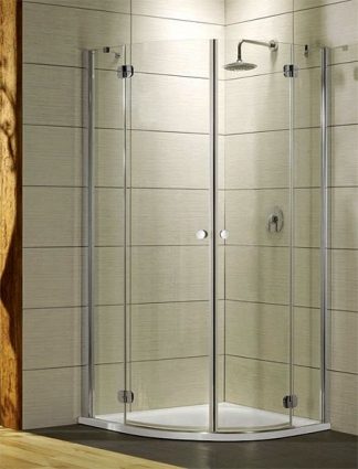 Душевой уголок Radaway Torrenta PDD/E 100x80 прозрачное стекло прямоугольный-асимметричный, двери распашные