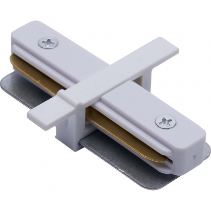 Коннектор прямой Feron LD1004 10357 цвет белый
