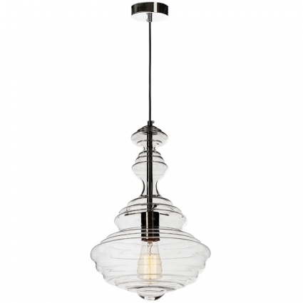 Подвесной светильник Loft IT 2073-B цвет хром, мощность 60 Вт