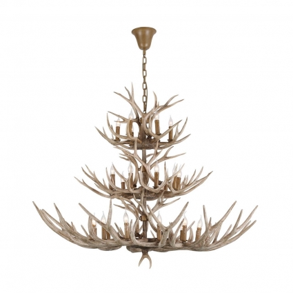 Подвесная люстра ST Luce Corna SL153.703.27 цвет серый, мощность 1080 Вт