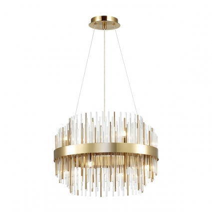 Подвесная люстра Odeon Light Ida 4639/8 цвет бронза, мощность 320 Вт