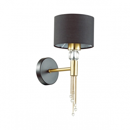 Бра Lumion Santiago 4516/1W цвет черный, мощность 60 Вт