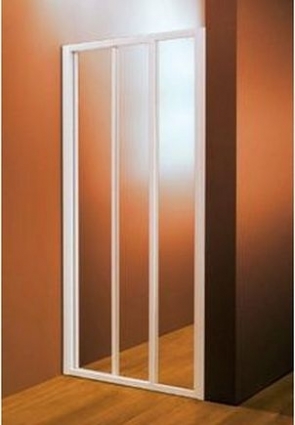 Душевая дверь в нишу Ravak ASDP3-100 Transparent раздвижная, стекло прозрачное