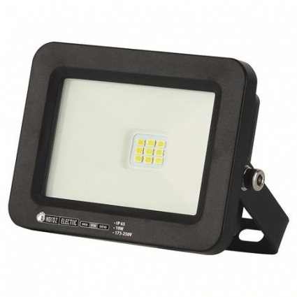 Прожектор светодиодный Horoz Aslan 10W 6400K 068-010-0010 цвет черный