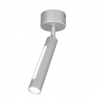 Светодиодный спот Eurosvet Strong 20084/1 LED серебро цвет серебро, мощность 7 Вт