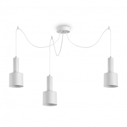 Подвесная люстра Ideal Lux Holly SP3 Bianco мощность 180 Вт