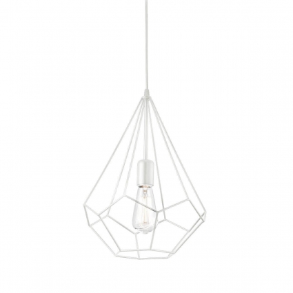 Подвесной светильник Ideal Lux Ampolla-3 SP1 Bianco мощность 60 Вт