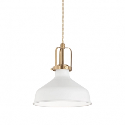 Подвесной светильник Ideal Lux Eris-1 SP1 Bianco мощность 60 Вт