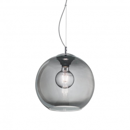 Подвесной светильник Ideal Lux Nemo SP1 D20 Fume мощность 60 Вт