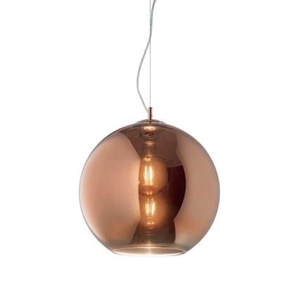 Подвесной светильник Ideal Lux Nemo SP1 D20 Rame мощность 60 Вт