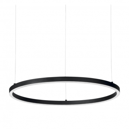 Подвесной светодиодный светильник Ideal Lux Oracle Slim D50 Nero мощность 29 Вт