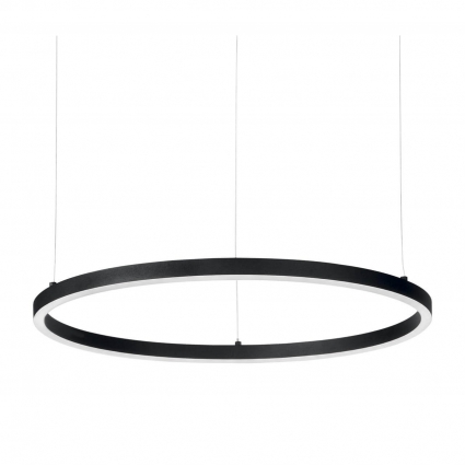 Подвесной светодиодный светильник Ideal Lux Oracle Slim D70 Nero мощность 35 Вт