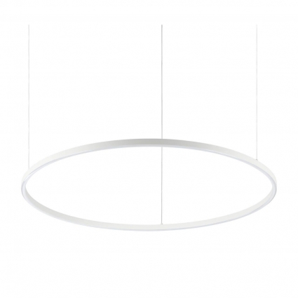 Подвесной светодиодный светильник Ideal Lux Oracle Slim D90 Bianco мощность 48 Вт