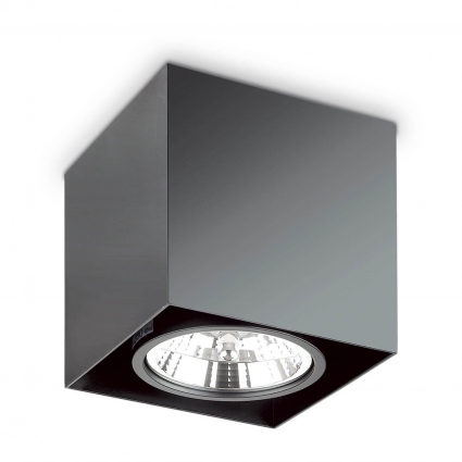 Потолочный светильник Ideal Lux Mood PL1 D15 Square Nero мощность 50 Вт