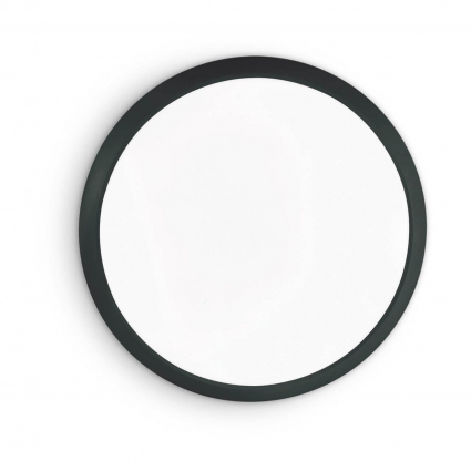 Настенно-потолочный светодиодный светильник Ideal Lux Gemma PL D30 Nero мощность 12 Вт