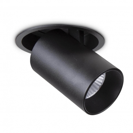 Встраиваемый светодиодный спот Ideal Lux Nova 12W 3000K BK
