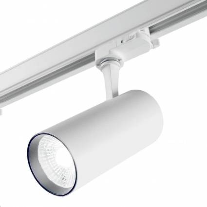 Трековый светодиодный светильник Ideal Lux Fox 25W CRI80 35 3000K WH
