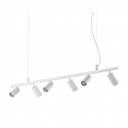 Подвесная люстра Ideal Lux Dynamite SP6 Bianco мощность 168 Вт