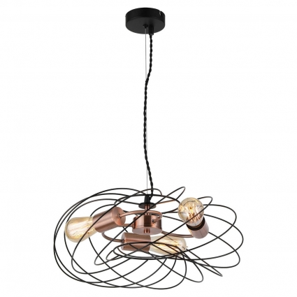 Подвесная люстра Lussole Loft Brooks GRLSP-8246 мощность 30 Вт