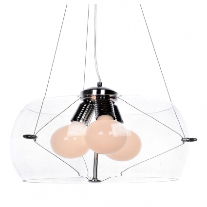 Подвесная люстра Lumina Deco Globo LDP 6018-500 PR мощность 180 Вт
