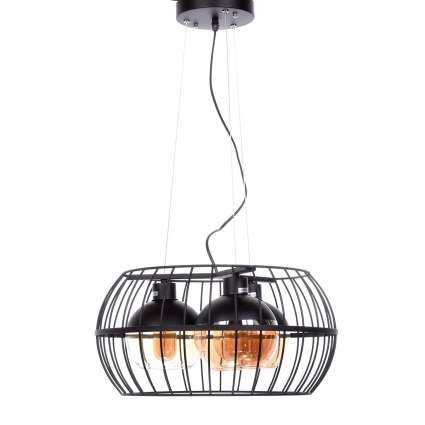 Подвесная люстра Lumina Deco Optis LDP 11765-3 BK мощность 180 Вт