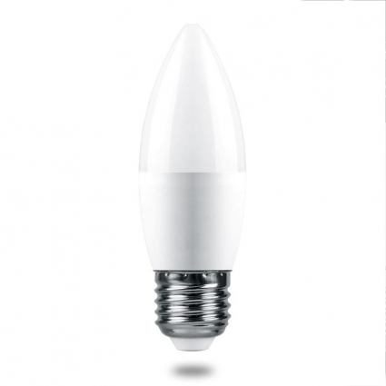 Лампа светодиодная Feron E27 6W 2700K Матовая LB-1306 38050