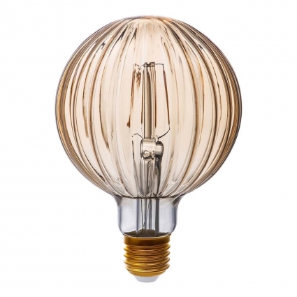 Лампа светодиодная филаментная Hiper E27 5W 2400K янтарная HL-2216