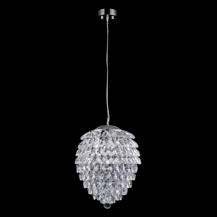 Подвесной светильник Crystal Lux Charme SP6 Chrome/Transparent мощность 240 Вт