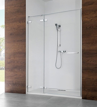 Душевая дверь в нишу Radaway Euphoria DWJ 130 L распашная, стекло прозрачное