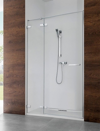 Душевая дверь в нишу Radaway Euphoria DWJ 100 L распашная, стекло прозрачное