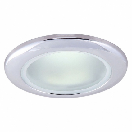 Встраиваемый светильник Arte Lamp Aqua A2024PL-1CC в современном стиле, цвет хром