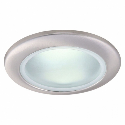 Встраиваемый светильник Arte Lamp Aqua A2024PL-1SS в современном стиле, цвет серебро