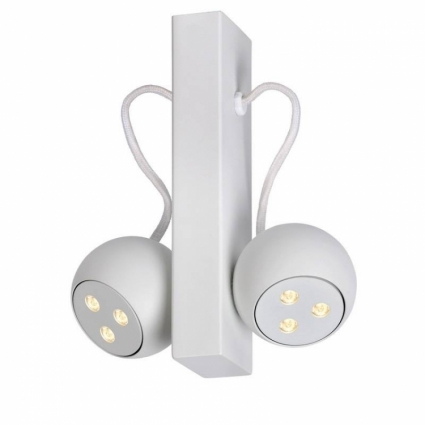 Настенный светодиодный светильник Lucide Magnet-LED 12144/22/31 в стиле Хай-тек, цвет белый