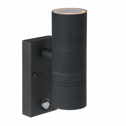 Уличный настенный светодиодный светильник Lucide Arne-Led 14866/10/30 в современном стиле, цвет черный