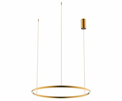 Подвесной светодиодный светильник Kink Light Тор 08214,33P(3000K), в современном стиле, цвет золотой