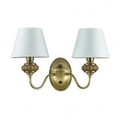 Бра Lumion Matilda 4430/2W цвет голубой, мощность 80 Вт