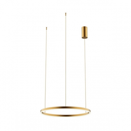 Подвесной светодиодный светильник Kink Light Тор 08213,33P(3000K), цвет золотой, мощность 36 Вт
