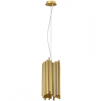 Подвесная люстра Lightstar Savona 816022 цвет латунь, мощность 240 Вт