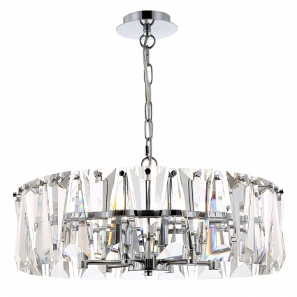 Подвесная люстра Maytoni Puntes MOD043PL-06CH цвет хром, мощность 360 Вт
