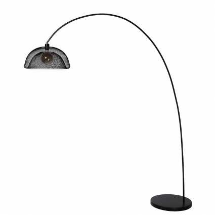 Торшер Lucide Mesh 30773/01/30 цвет черный, мощность 60 Вт