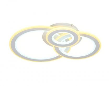 Потолочный светодиодный светильник Ambrella light Original FA861 цвет белый, мощность 71 Вт