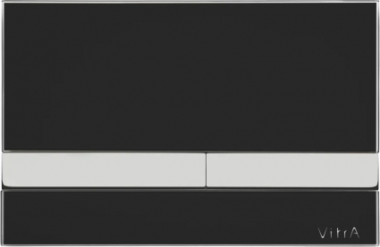 Кнопка смыва VitrA Select 740-1101 черный глянец механическая,  в современном стиле