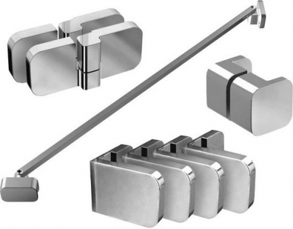 Фурнитура для душевого уголка Ravak Brilliant B SET BSDPS-L 80, 90 хром