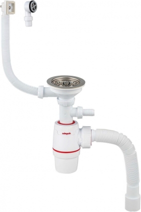 Сифон для мойки Wirquin Neo 30987091 белый