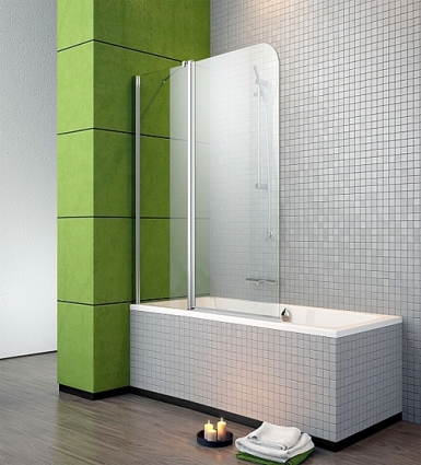 Шторка на ванну Radaway EOS II PND 110 L распашная, стекло прозрачное