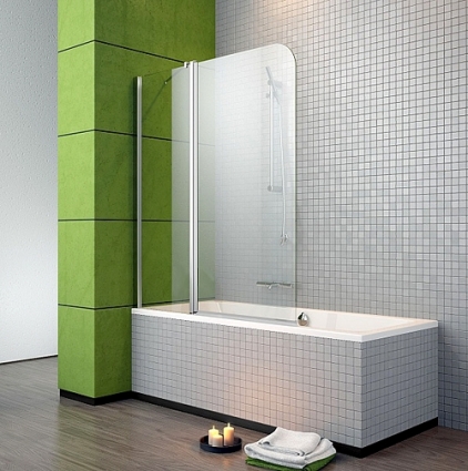 Шторка на ванну Radaway EOS II PND 130 L распашная, стекло прозрачное